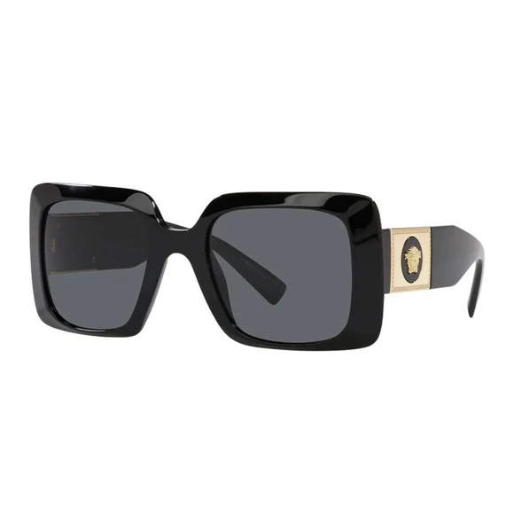 NEW VERSACE VE4405 GB1/87 BLACK WOMEN OVERSIZED SUNGLASSES MOD 4405 EYEWEAR NEW VERSACE VE4405 GB1/87 BLACK WOMEN OVERSIZED SUNGLASSES  main image 2